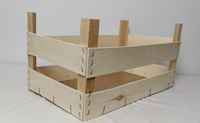 Łuszczki drewniane na jabłka.